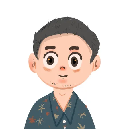 橘子爸爸,大名鼎鼎的铲屎官员。